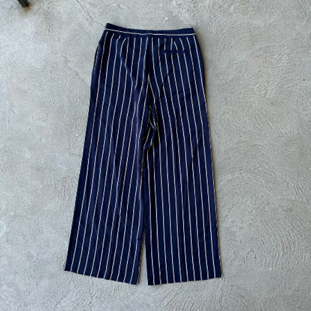 Ralph Lauren Wide Leg Stripped Pants